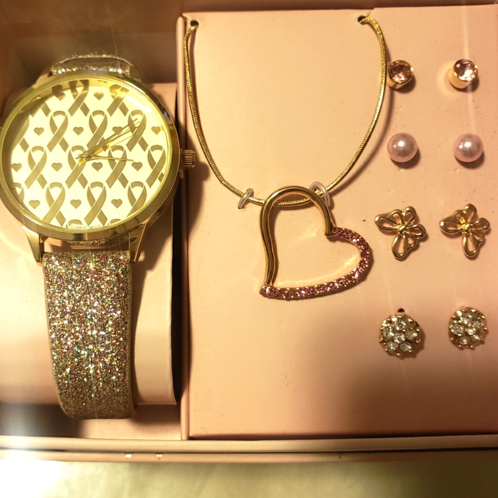 Beautiful Breast Cancer Awareness Watch ⌚ ❤